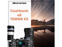 OM SYSTEM WEEK - Cashback!!! (Platí&nbspod&nbsp24.10.&nbspdo&nbsp3.11.2024)