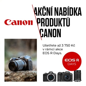 CANON EOS R DAYS (Platí od10.2. do 23.2.2025)