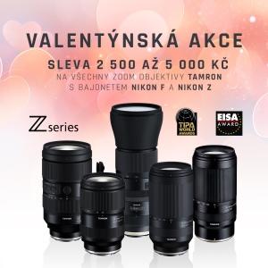 TAMRON - VALENTÝNSKÁ AKCE  (Platí&nbspod&nbsp14.2.&nbspdo&nbsp14.3.2025)