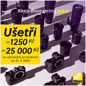 Nikon OFF-PEAK PROMO (Platí&nbspod&nbsp28.2.&nbspdo&nbsp31.3.2025)