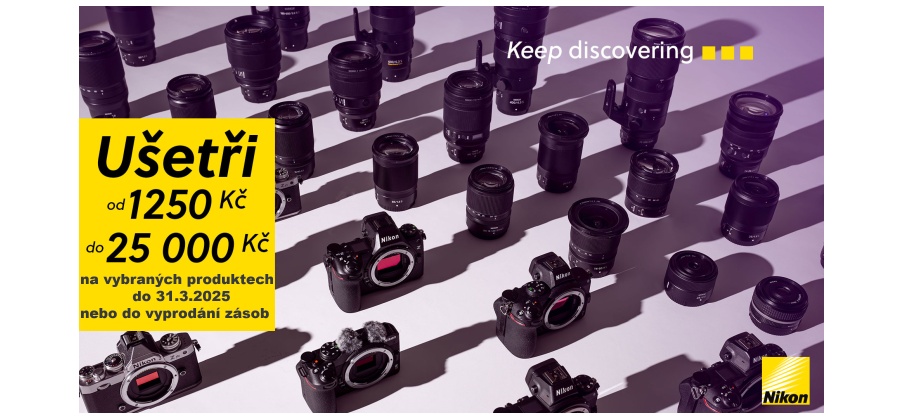 Nikon OFF-PEAK PROMO (Platí&nbspod&nbsp28.2.&nbspdo&nbsp31.3.2025)