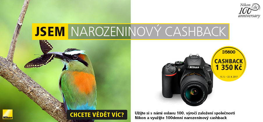 Nikon NAROZENINOVÝ CASHBACK-2