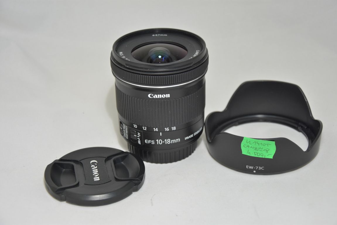 K 14105 CANON ZOOM LENS EF - S 10-18 / 4,5-5,6 IS STM