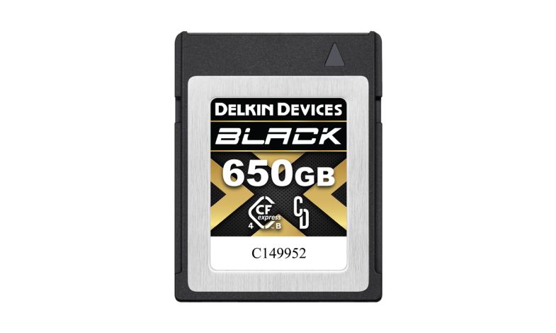 Delkin CFexpress BLACK R3530/W3250 (4.0) 650GB