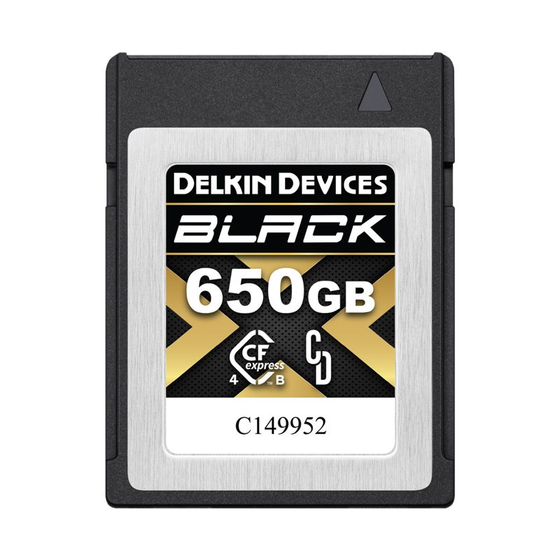 Delkin CFexpress BLACK R3530/W3250 (4.0) 650GB