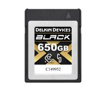 Delkin CFexpress BLACK R3530/W3250 (4.0) 650GB - obrázek