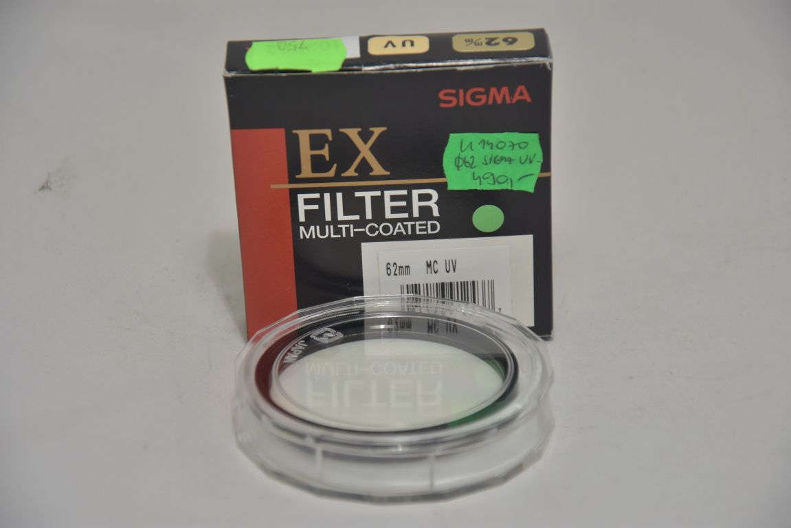 K 14070 FILTR SIGMA 62MM UV EX